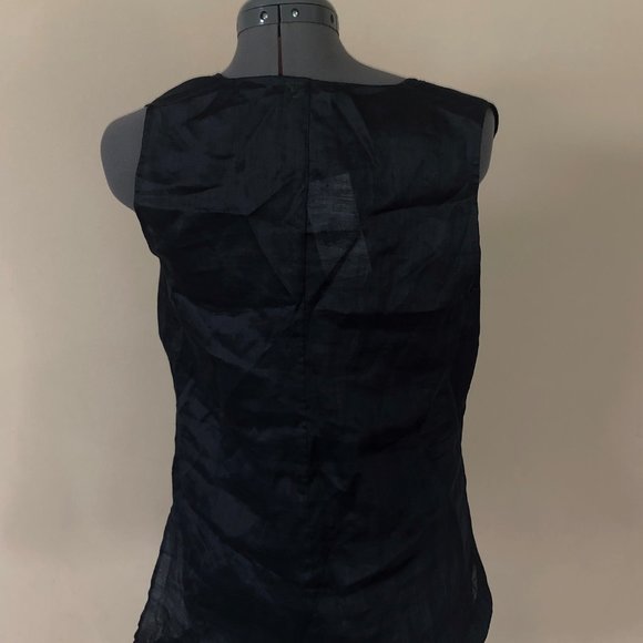 Lafayette 148 New York Linen Top NWT Size S - Picture 5 of 7